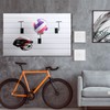 Kigley 12 Pcs Hat Display Wall Mount, Metal Hat Helmet