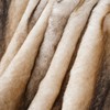 BATTILO HOME Luxury Faux Fur Throw Blanket, Soft Cozy Mink