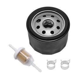 wabklove Oil Filter 49065-7007 for Kawasaki FR/FX600V FR/FS730 FR/FS451V FS481V FS691V FR/FS651V 4 Cycle Engine FB460V FC420V FC540V FD501D FD590V with Fuel Filter (3)