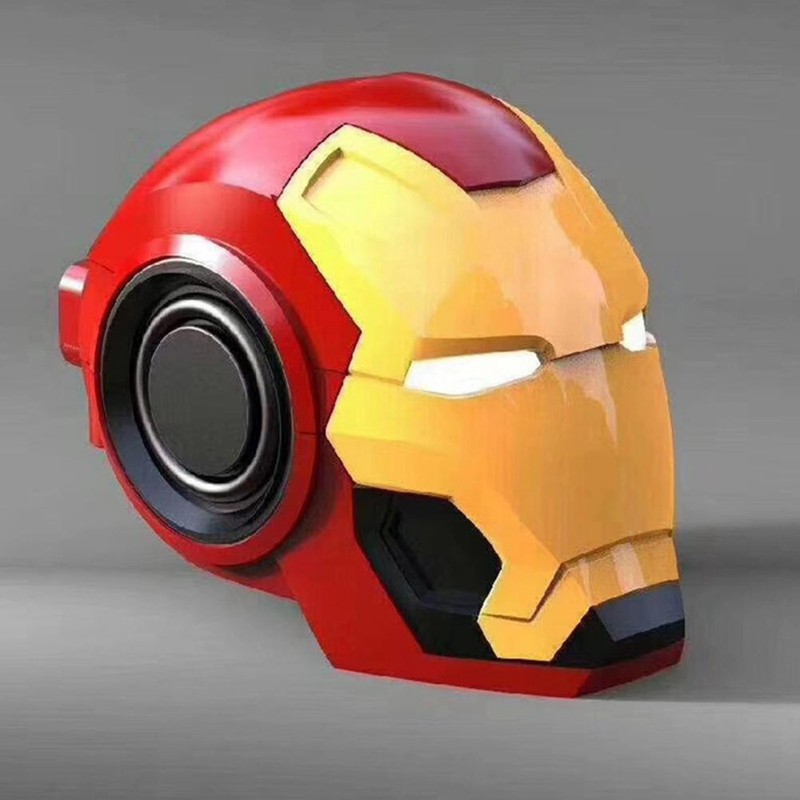 Movie Characters Wireless Helmet Bluetooth Speaker Mini Desktop Speaker Gift