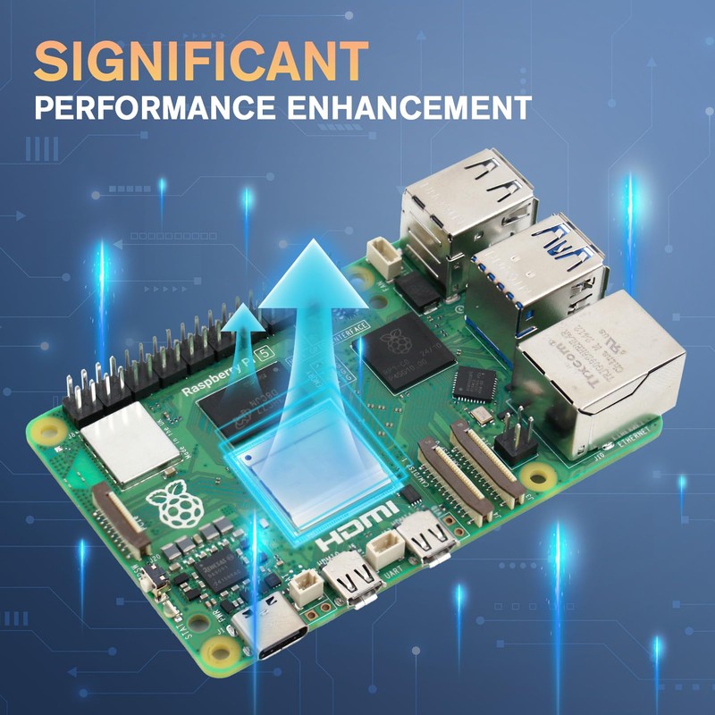 YOOMAGO Raspberry Pi 5 Starter Kit with Pi 5 4GB