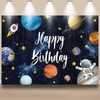 YQWIN Space Backdrop Outer Space Party Decorations Space Birthday Backdrop