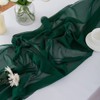 Chuqing Chiffon Table Runner, 70 x 300 cm, Washable, Table