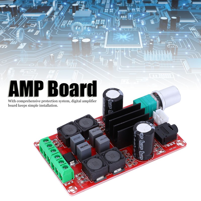 Digital Amplifier Board Audio Accessory High End 2 x 50W