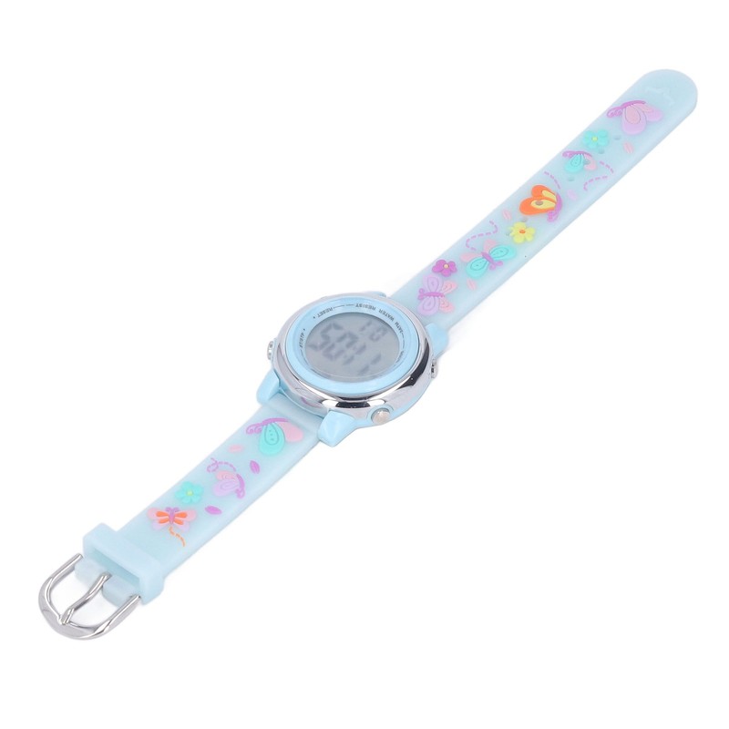 LED Kids Watch Waterproof Backlight Cartoon Digital Child Watch with