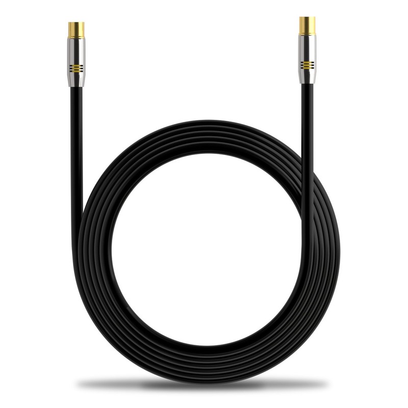 deleyCon TV Cable Straight/Straight - Gold Plated