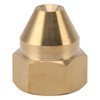 10PCS Misting Nozzle Brass Corrosion Pressure Resistant Fine Misting Water