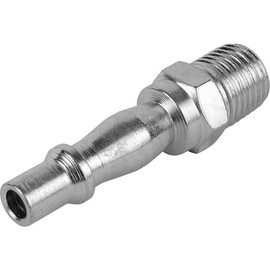 Dunnet Tools 1/4 Inch Air Line Fitting Coupling 1/4 Bsp Male Quick Release Hose Connector Air Hose Connector Workshop Air Compressor Coupler Bsp Fittings