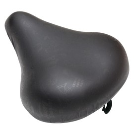 Saddle Cover for Electric Assist Bicycles Large Saddle, Chari CAP Big, Snoopy, Happy Dance, Black, Brown, Waterproof, Cute (Black)
