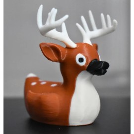 Whitetail Deer Duck, Dashboard Buddy, Ducking, Get Ducked