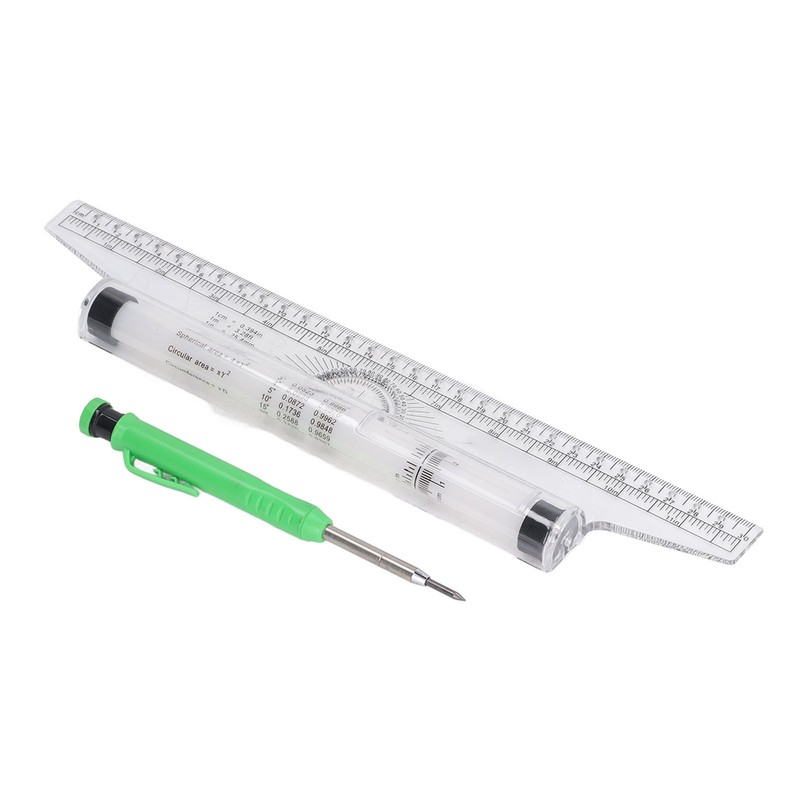 Measuring Rolling Ruler 30cm Various Formulas Horizontal Vertical Parallel Lines