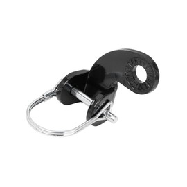 Motoforti Bicycle Trailer Coupler Attachment Trailer Hitch Silver Tone Black Long-lasting