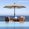 EliteShade USA 7.5FT Replacement Covers 6 Ribs Market Patio Umbrella