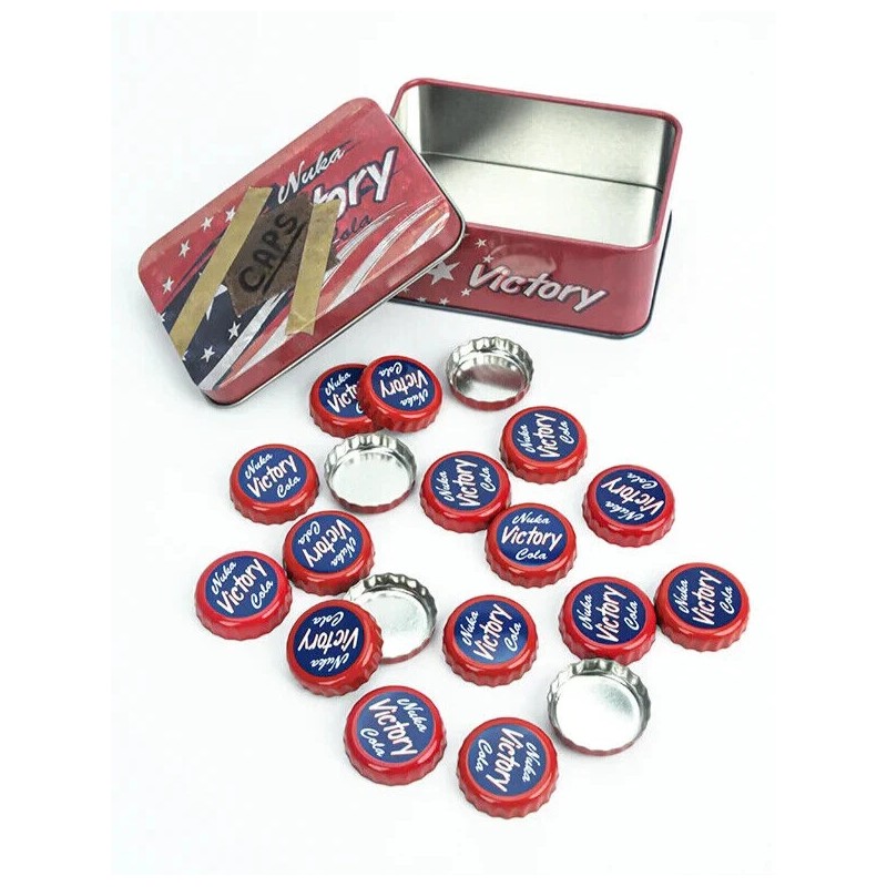 Bethesda Fallout Bottle Cap Series Nuka Cola Victory With Collectible