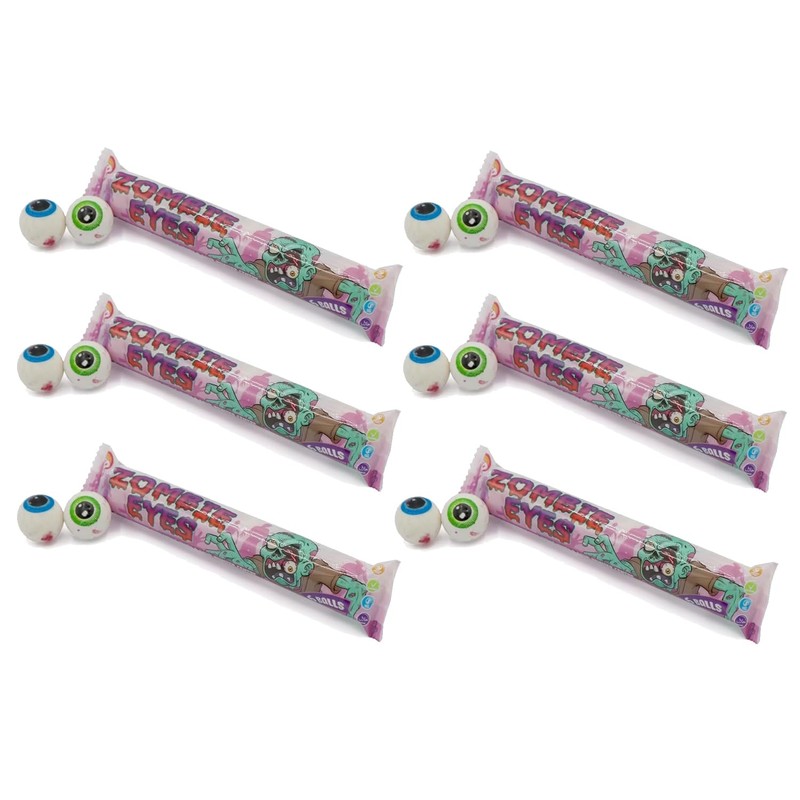 Zeed Candy Zombie Eyes 6 Ball Pack PMP 42g (24