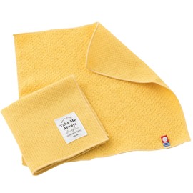 B-PLAID TakeMe Towel Handkerchief, Set of 2, 5, Made in Japan, Approx. 13.4 x 13.4 inches (34 x 34 cm), Approx. 9.8 x 9.8 inches (25 x 25 cm), Quick Drying, Instant Absorption, 100% Cotton, Men's,