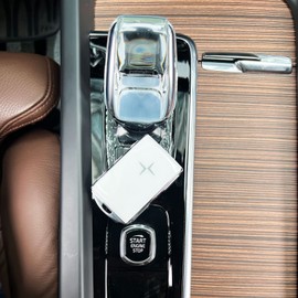 Car Key Fob Cover Compatible with Volvo XC90, XC60, XC40, S60, S90, V60, V90, Polestar 1, Polestar 2, Car Key Fob Case Refit Cover