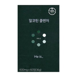 Heis Alcotine Cleanser 600mg x 60 tablets 1 box Guava leaf Quercetin Milk thistle Chlorella Moringa Spirulina / 히이즈 알코틴 클렌저 600mg x 60정 1박스 구아바잎 케르세틴 밀크씨슬 클로렐라 모링가 스피루리나