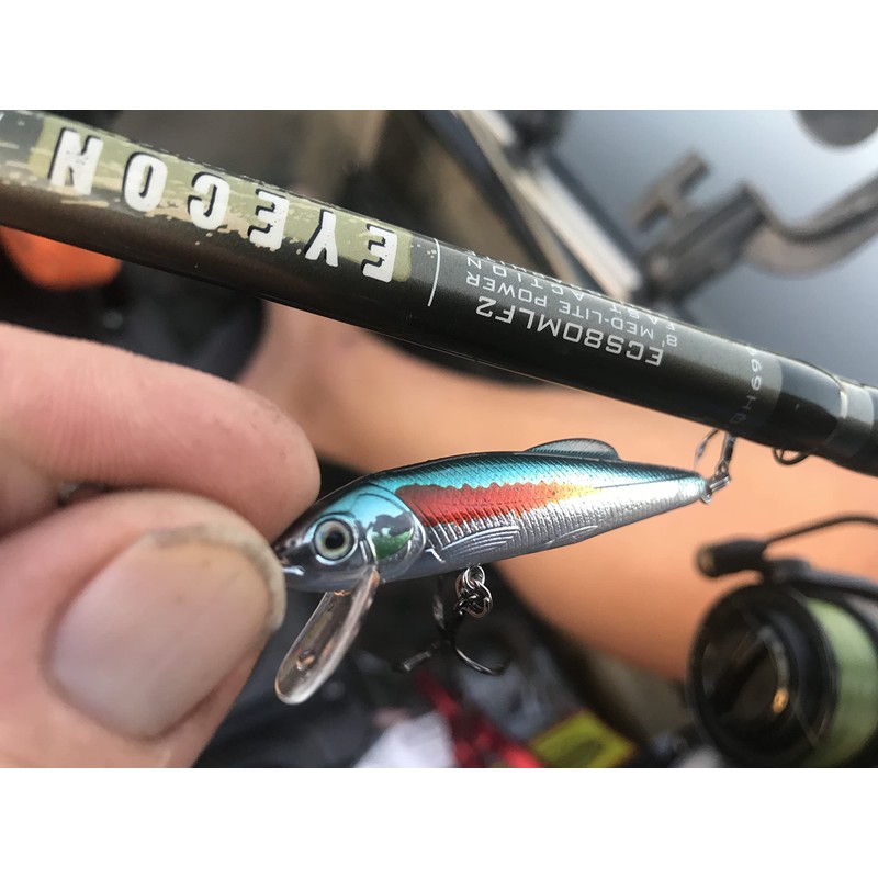 St. Croix Rods Eyecon Spinning Rod, 6'3"(EYS63MLXF), Walter Green