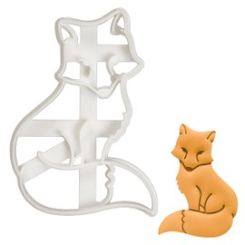 Sitting Fox Cookie Cutter 1 Piece