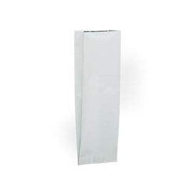 1000ea - 3-1/4 X 2-1/2 X 13 White Foil Gusset Bags Gusset - 2 1/2''