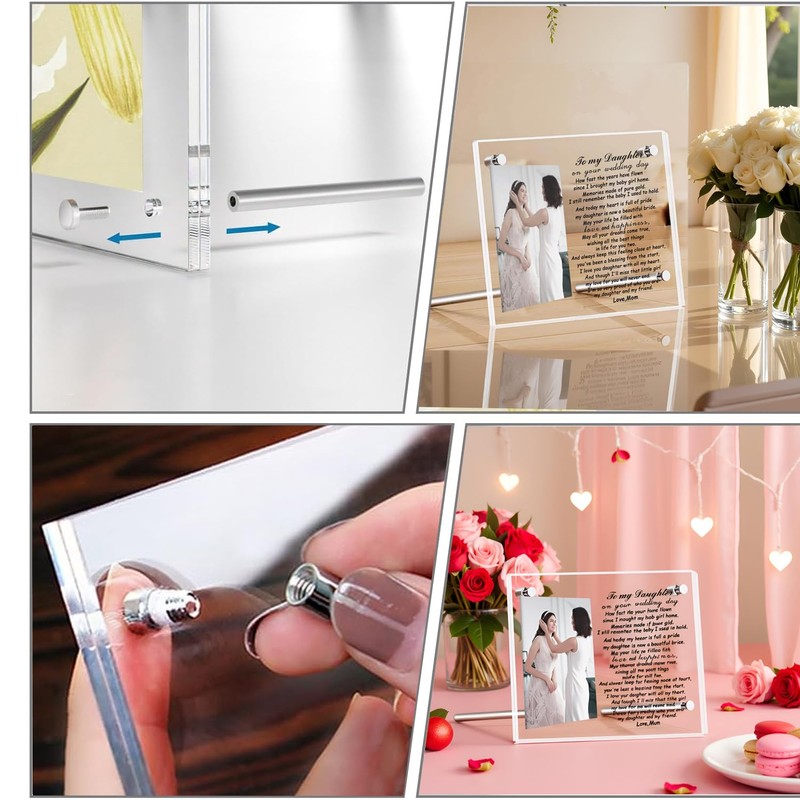 Daughter Gifts from Mom On Her Wedding Day,Bride Gift from