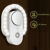 Negative Ion Air Purifier with LED Sensing Night Light Portable