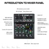 4 Channel Audio Mixer With Effects 88 Dsp Mixer Mixing