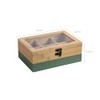 Kesper® Tea Box, Material: FSC® Certified Bamboo, 6 Compartments, with