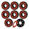 Core Red Skateboard Trucks, Wheels, AMP ABEC 5 Bearings