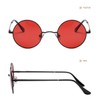 WDZAYXC Retro Classic Round Polarized Sunglasses with Metal Frame for