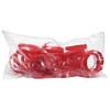 Pack of 25 high plaster distance rings, 12 mm, height