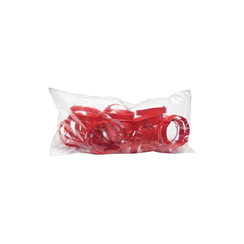 Pack of 25 high plaster distance rings, 12 mm, height