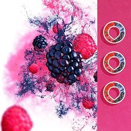 Wild Berry Flavour Pods (x3) [Pods Only] | Compatible with Air Up Water Bottle | Revolutionary Pods Transform 15L of Water | 0 Cals 0 Sugar | Refreshing Senses