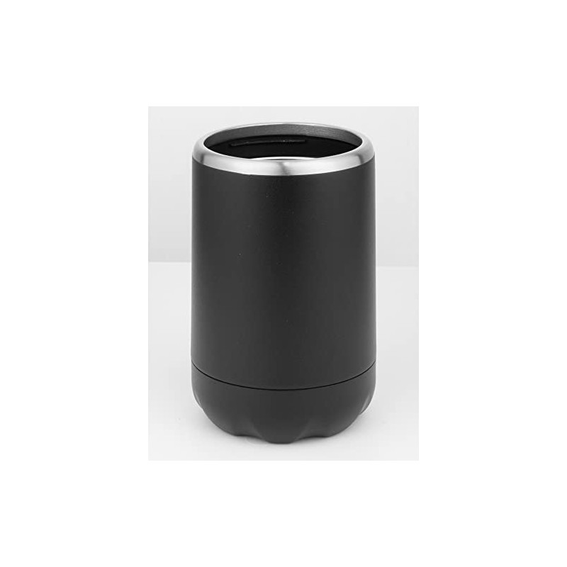 Avanti Double Wall Insulated Can and Stubbie Holder, Black