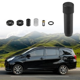 Partuto Fuel Injector Seal O Ring - Car O-Ring Rebuild Repair Kit - for Toyota 22RE NBR Rubber Black - 4 Sets