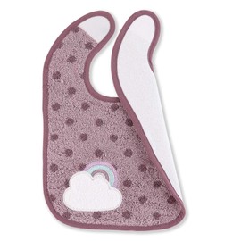 Sterntaler Pony Pauline Plastic Velcro Bib 38 x 26 x 0.5 cm Light Purple