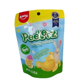 amos New AMOS Peelerz peelers Gummy  banana Peelable Fruit Candy Novelty Tiktok Candy