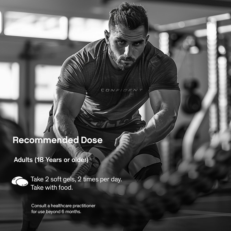 CONFIDENT SPORTS – CLA (Conjugated Linoleic Acid) – 1000 mg