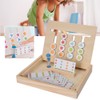 Children Educational Toy Four Color Wooden Blocks Logical Thinking Training