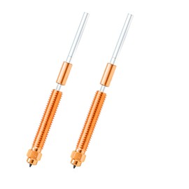 Wefuit 2pcs 0.4mm k2 Plus Nozzle Unicorn Nozzles Quick Swap Hardened Steel Nozzle with Titanium Alloy Heat Break Copper Alloy for Creatilky K2 Plus/Hi Combo 3D Printer