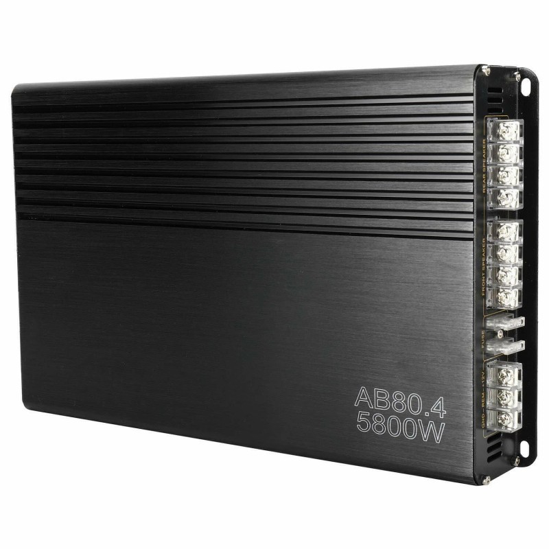 YaeCCC 5800W 4 Channel Car Amplifier 4 Ohms Slim Stereo