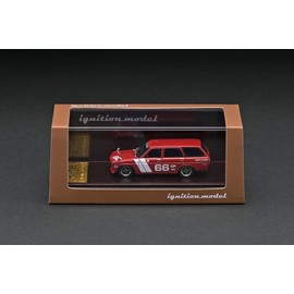 ignition model 1/64 Datsun Bluebird (510) Wagon Red Finished Product