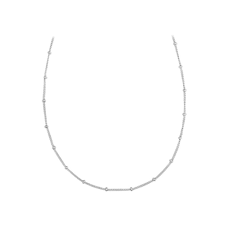 Gold&Deer 14KGP point line necklace yellow gold / 골드앤디어 14KGP