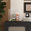 Huijintao Acrylic Display Case/Display Case/Display Box for Figures, Collectibles, Self-Assembly