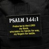Military Tactical Backpack Patches, Psalm 144:1 BNW Combat Badge, Morale