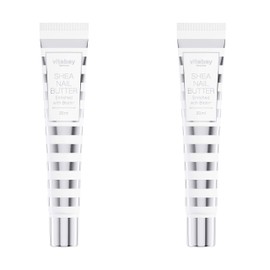 Vitabay Shea Nail Butter 2 x 20 ml • Nail Cream with Biotin/Vitamin H Against Brittle Nails and Cracked Cuticles