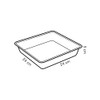 Tescoma Delicia 24 x 24 cm Square Baking Sheet