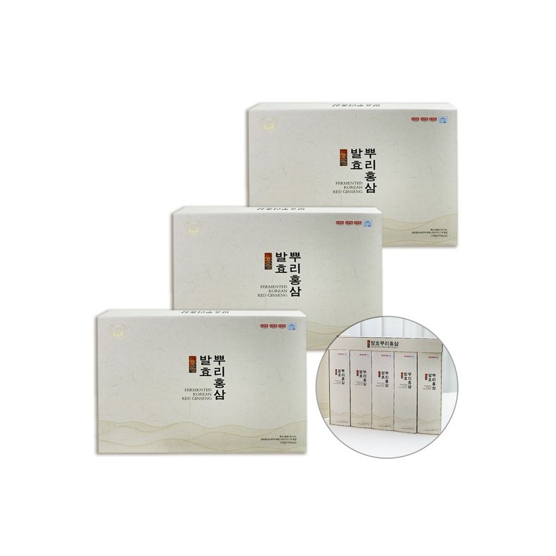 Geongangbogam 6-Year-Old Fermented Red Ginseng Concentrate Goryeo Red Ginseng Jeonggwa
