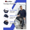 MAGCOMSEN Mens Sweatshirt with Sherpa Lining Pullover Men Winter Basic